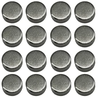 Image of STRONG MAGNETS 10x5 mm N52 grade neodymium block ROUND rare earth magnet disc (15)