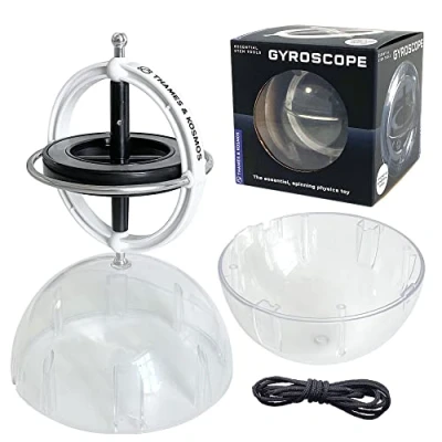 Image of Thames &amp; Kosmos 678002 Gyroscope Essential STEM Tools Experiments Physics Ages 8+