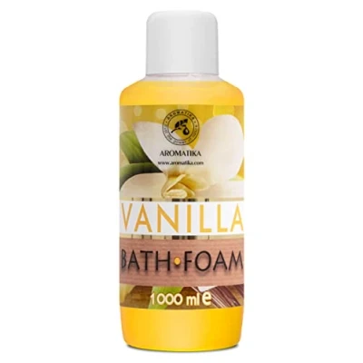 Image of Bath Foam Vanilla 1000 ml Body Care Beauty Bathing Wellness Relax Aromatherapy Spa Sweet Aroma Bubble Baths
