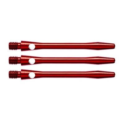 Image of Red DRAGON Anodised Aluminium Medium Dart shafts 4 sets per pack (12 in total)