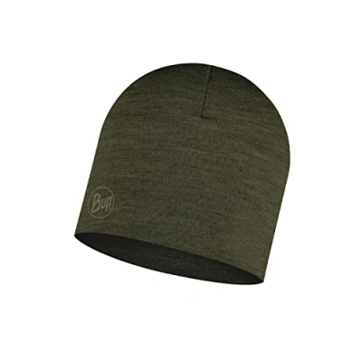 Image of Buff Unisex Hat Merino Lightweight Beanie, Light Brown Solid Cloud, Premature EU