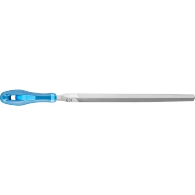 Image of Pferd 11211157 Machinist&#039;s File Three Square NSB 150mm Type of Cut 2, Silver/Blue, 150 mm