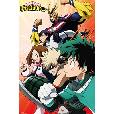 Image of GB eye My Hero Academia Heroes 61 x 91.5cm Maxi Poster