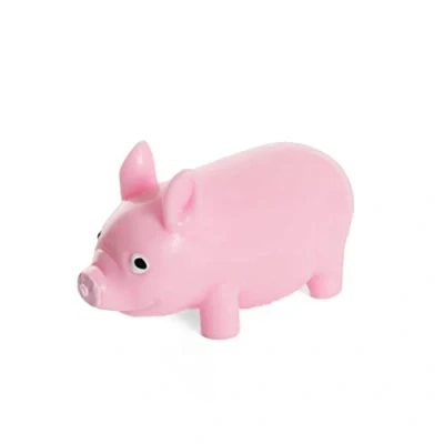 Image of Stretchy Pig Toy Pack of 24 Pink Squishy Kids Fun Christmas Stocking Filler Childs Party Bag Fidget Games