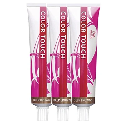 Image of Wella Colour Touch Demi Permanent Hair Colour, No. 7/86 Medium Blonde Pearl Violet, 0.13601 kg