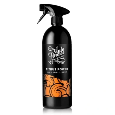 Image of Auto Finesse Citrus Power Bug and Grime Remover Ready to Use Pre Wash Spray for Cars Wax Safe Formula Powerful Cleaning 1 Litre