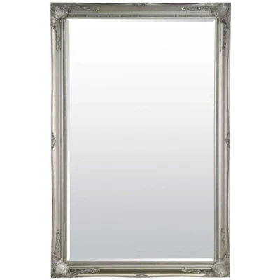 Image of MirrorOutlet Extra Large Classic Ornate Styled Silver Mirror 5ft7 x 3ft7 (170cm 109cm), 170x109