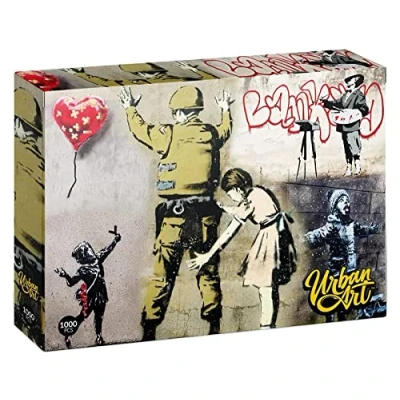 Image of University Games U08574 Banksy Graffiti Painter Urban Art Puzzle