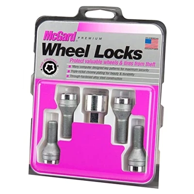 Image of 27186SU Wheel Lock Bolts SU M12 x 1,75, cone seat, shaft length 29,0 mm, Overall 54,1 Hex size 19mm, Key diameter 25,8 mm