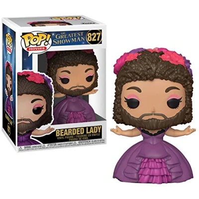 Image of Funko POP! Movies: Greatest Showman Bearded Lady Collectable Vinyl Figure For Display Gift Idea Official Merchandise Toys Kids &amp; Adults Movies Fans Model Collectors