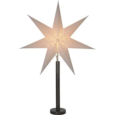 Image of Best Season Ellice Star on Base, Wood, E14, Red