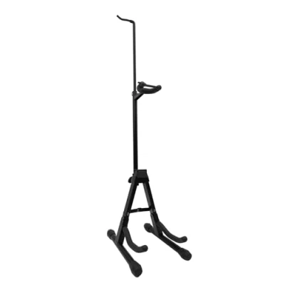 Image of Rayzm Violin Stand with Bow Holder, Adjustable Portable Folding Tripod Metal for Violin/Ukulele/Mandolin, Easy Installation