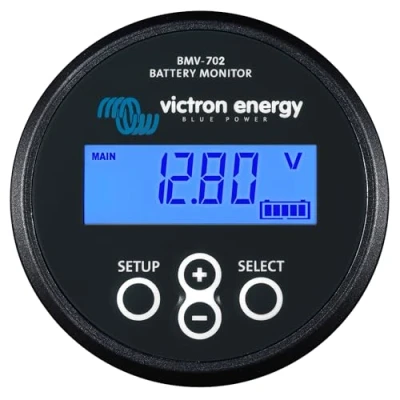 Image of Victron Energy BMV 702 Battery Monitor with Shunt &amp; Display 6.5 95 VDC Black