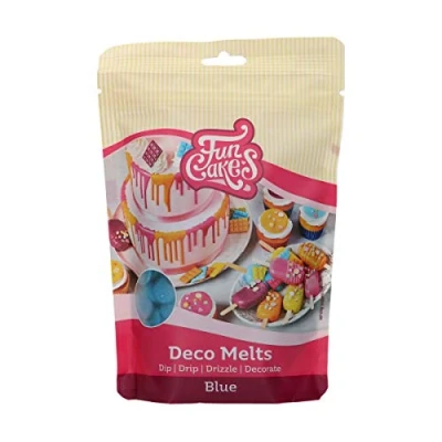 Image of FunCakes Deco Melts Blue, AZO Free, 250 g