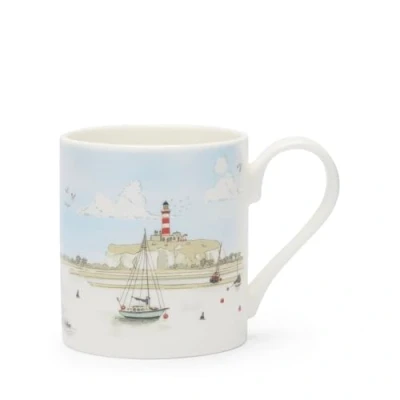 Image of Sophie Allport Coastal Boats Scene Mug Standard (275ml)