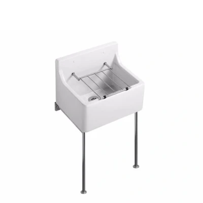 Image of Ideal Standard Armitage Shanks Birch Cleaner Sink White 455mm S591501