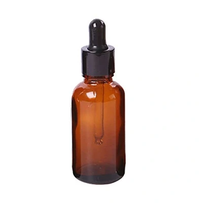 Image of Gemini_mall 30ml Amber Brown Glass Bottle with Dropper Pipette