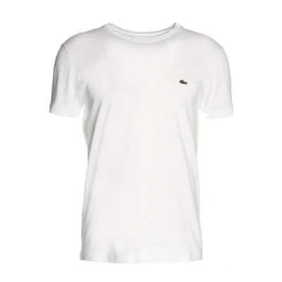 Image of Lacoste Basic Tshirt, Men&#039;s, Size: XXL, White