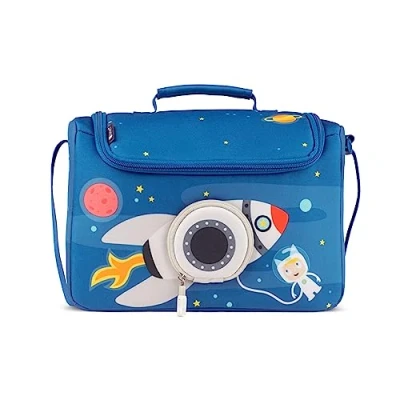 Image of tonies Listen &amp; Play Bag Blast Off, Carry to Store Toniebox, Headphones, Charging Station, and Six or More, Kid&#039;s Gifts