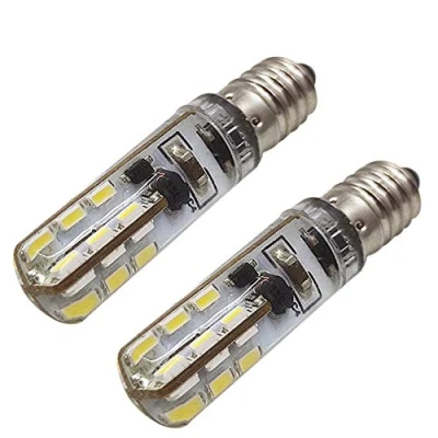 Image of Ruiandsion 2pcs E10 LED Bulbs White DC 6V 3014 24SMD Replacement Upgrade for Flashlight Headlight Torch Light