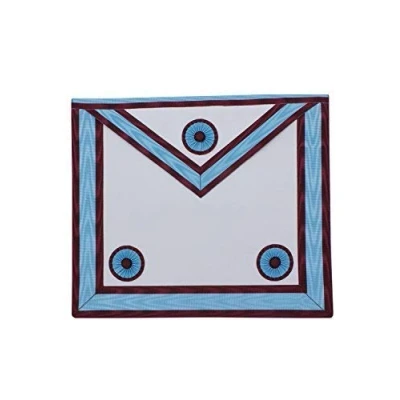 Image of Masonic Regalia Mark Master Masons Apron Lambskin Leather MA016L