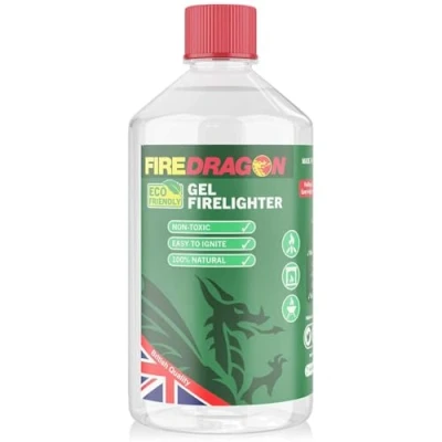 Image of Fire Dragon Gel Firelighter Transparent 1 litre