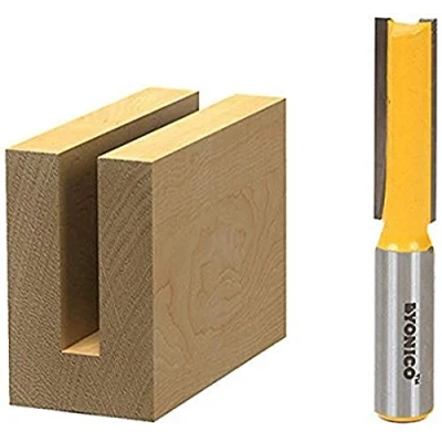 Image of Yonico 14152 Straight Router Bit, Cutting Diameter: 1/2&quot;, Height: 1 1/2&quot; Shank