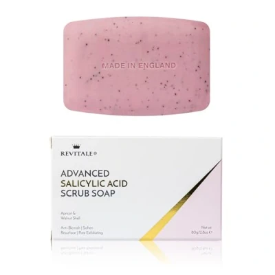 Image of Revitale Advanced Salicylic Acid Scrub Soap, Pore Exfoliating, Softening Skin, Anti Blemish