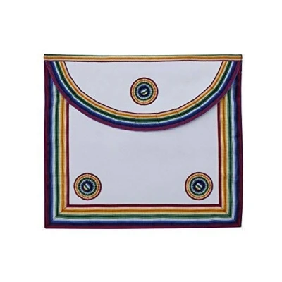 Image of Masonic Regalia Royal Ark Mariner Member’s Aprons Lambskin Real Leather MA018L