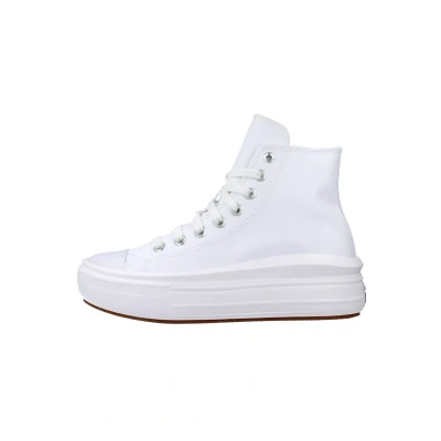Image of Converse Chuck Taylor ALL STAR MOVE Hightop trainers, Women&#039;s, Size: 4.5, White/black/white Synthetics