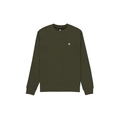 Image of Element Pullover Sweatshirt ICON EMBROIDERY CR Men&#039;s Brown L