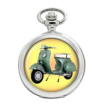 Image of Family Crests Vespa Scooter Full Hunter Pocket Watch