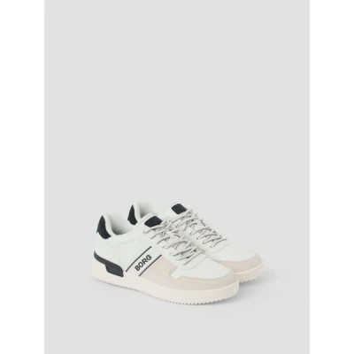 Image of Björn Borg T2900 OTB Trainers, Men&#039;s, Size: 7, White Leather and textile