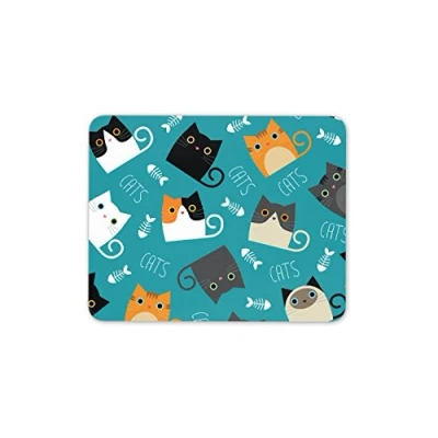 Image of Destination Vinyl ltd Cute Cats Mouse Mat Pad Cat Kitten Mum Sister Auntie Gift PC Computer #8746