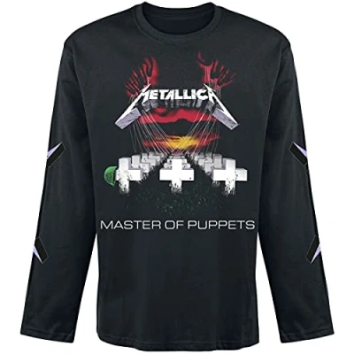 Image of Metallica Spiral Mop Longsleeve T Shirt Black L
