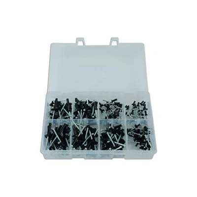 Image of Connect 31844 Assorted Popular Black Rivets 200pc