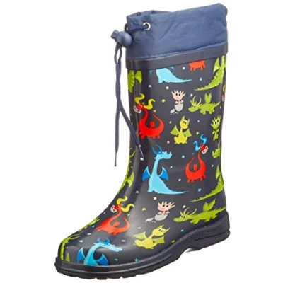 Image of Beck Boys Dragon Wellington rain boots