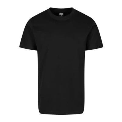 Image of Urban Classics Basic TEE Tshirt, Men&#039;s, Size: Medium, Black
