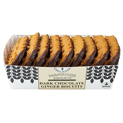 Image of Farmhouse Biscuits Dark Chocolate Gingers Biscuits, 150g