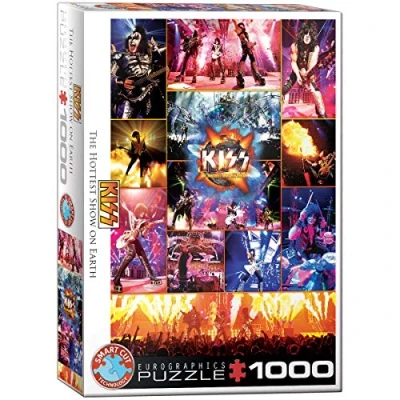 Image of EuroGraphics 6000 5306 KISS The Hottest Show on Earth Puzzle, Various, 48 x 68 cm