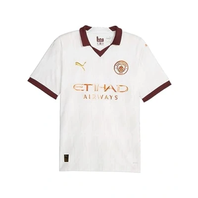 Image of MANCHESTER CITY Away Shirt 2023/24 Season Replica Men White Size: S