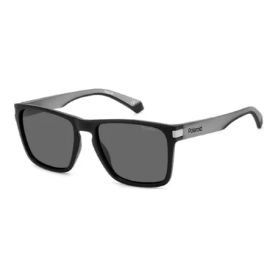 Image of Sunglasses Polaroid Pld 2139/s col. o6w/m9 Unisex Square Matte black/grey