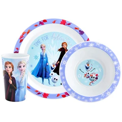 Image of Disney Frozen II 3 Piece PP Tableware Set