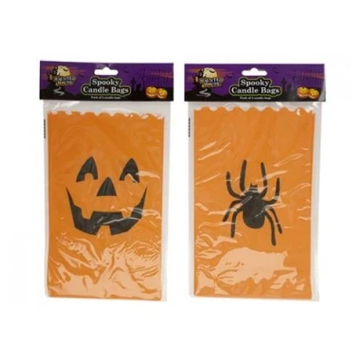 Image of PMS 3PK HALLOWEEN CANDLE BAGS IN OPP BAG WITH HEADER CARD