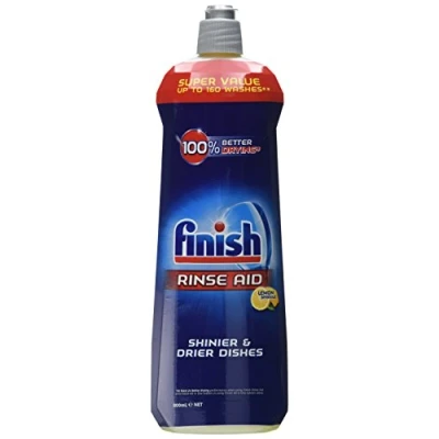 Image of Finish Rinse Aid for Shinier and Drier Dishes LEMON, Pack of 2