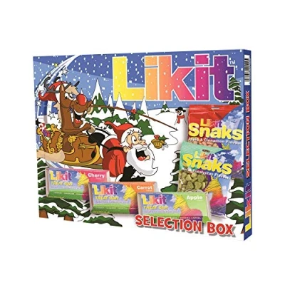 Image of Likit Selection Box. Contains 5 Treats/Licks, Fun Game and Competition