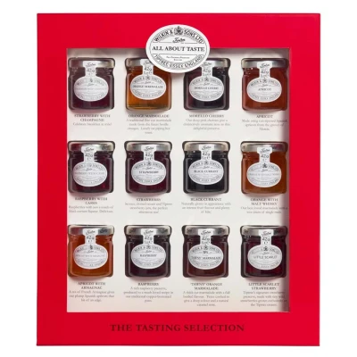 Image of Tiptree Jams &amp; Marmalade Tasting Selection Giftbox For Jam Enthusiasts
