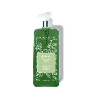 Image of Durance Olive Oil Marseille Shower Gel 750ml Body Wash With Almond &amp; Oils Gently Cleanses, Hydrates Softens Skin Vegan Friendly