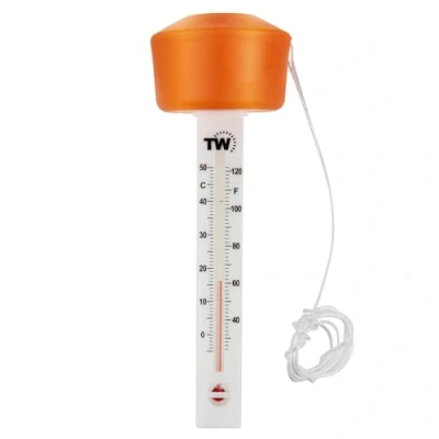 Image of Floating Water Thermometer to Easily Read Temperature Great for as a Swimming Pool or Pond Thermometer, Spa, Hot Tub Accessories Wild Ice Bath