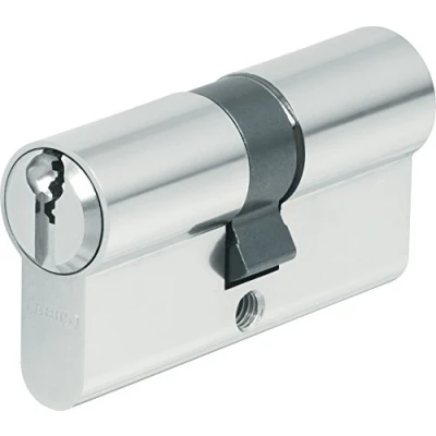 Image of ABUS Profile Cylinder Lock with Security Card, XP10NM, Silver, 59767